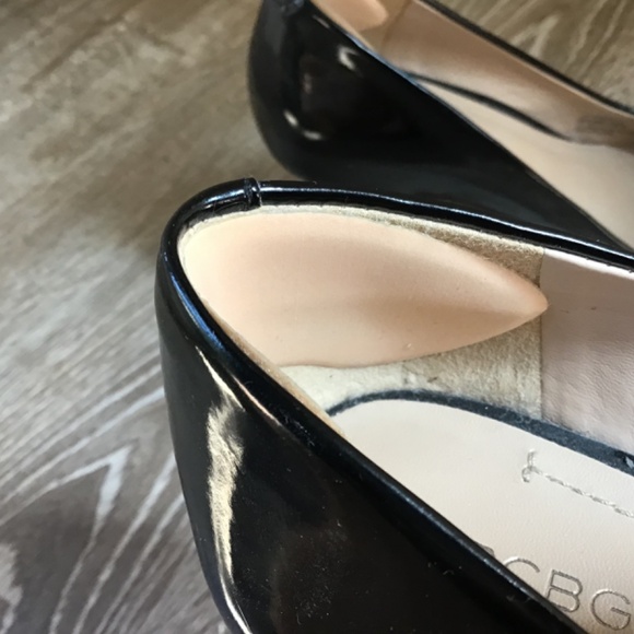BCBGeneration SEXY BLACK PATENT HIGH HEELS 6.5 M EUC - Picture 7 of 9